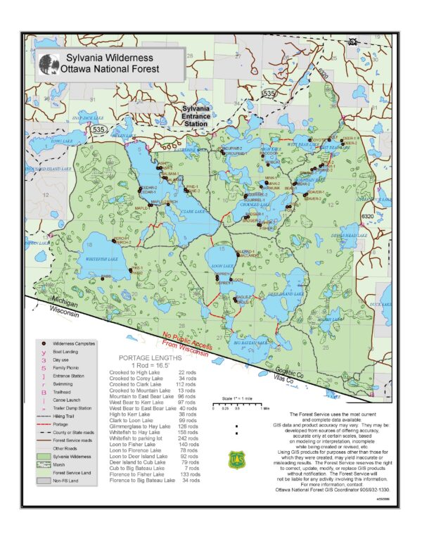 Sylvania Wilderness Canoe - Northpoint Adventures